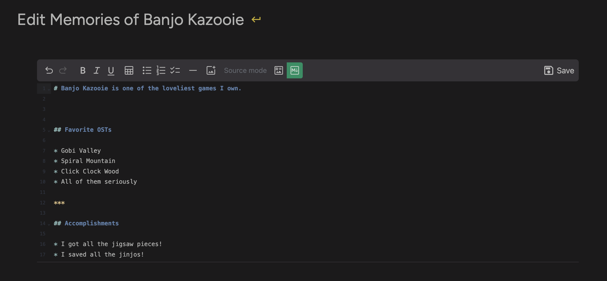 Markdown Editor