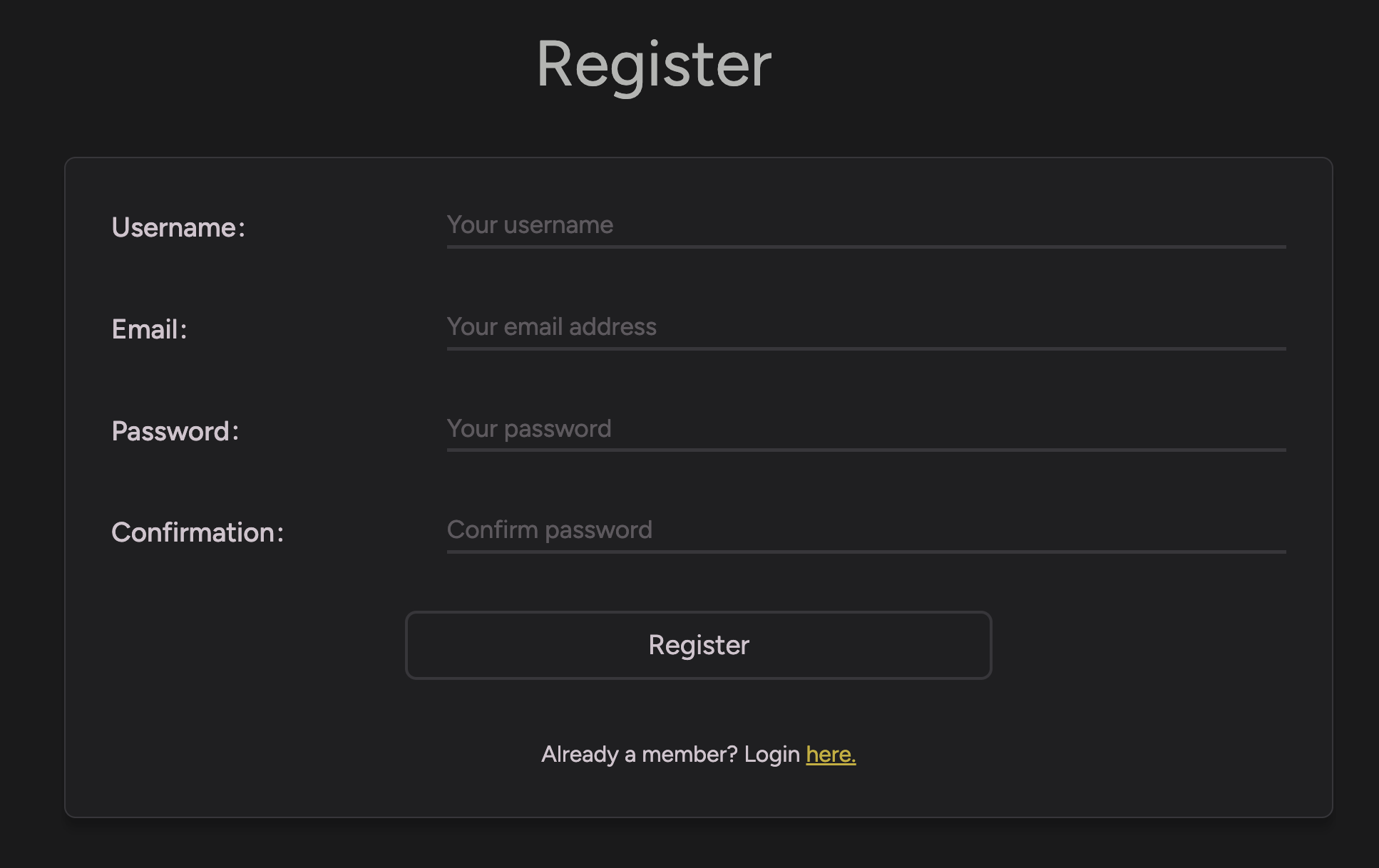 Register