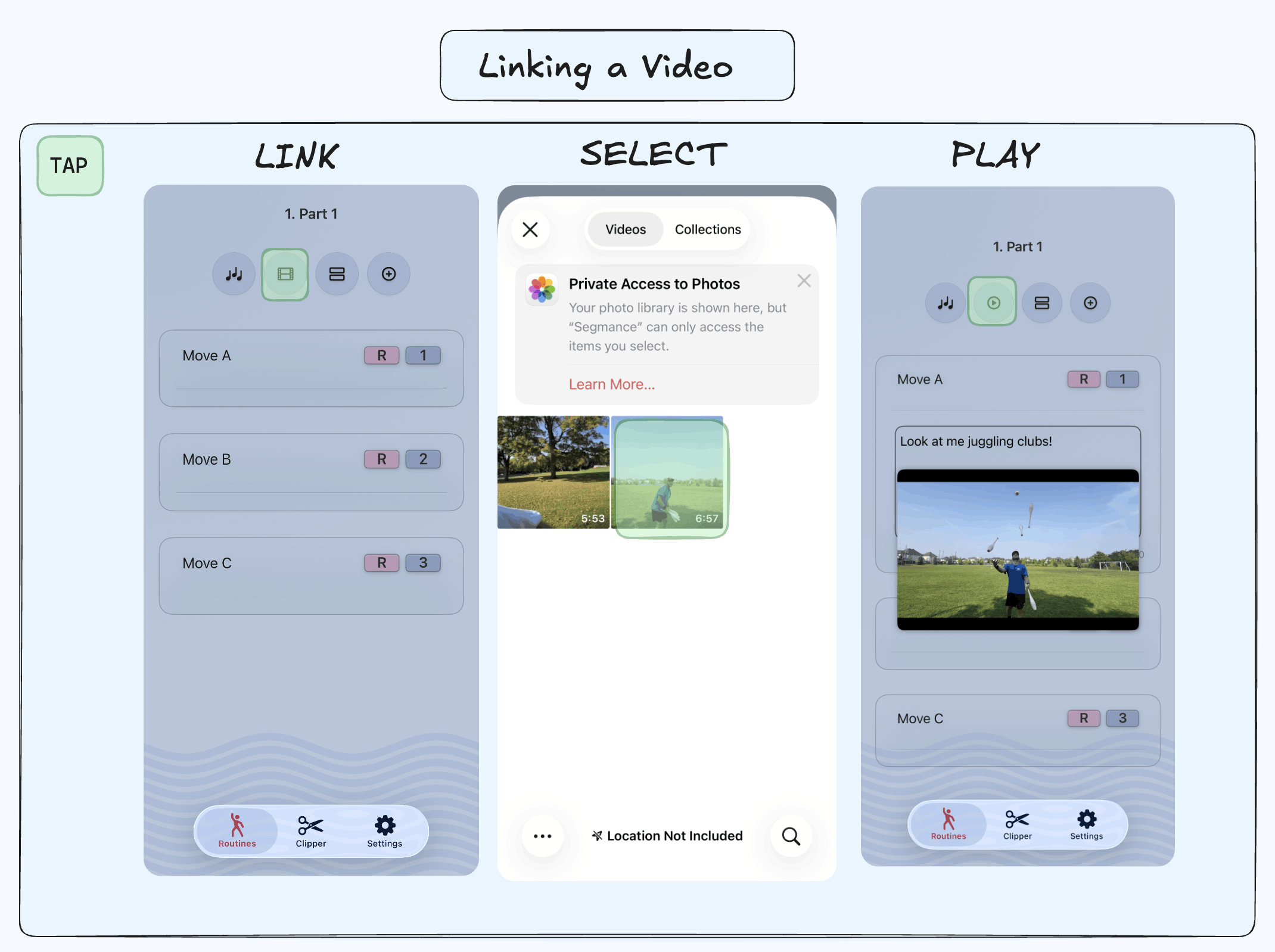 Selecting Video Player