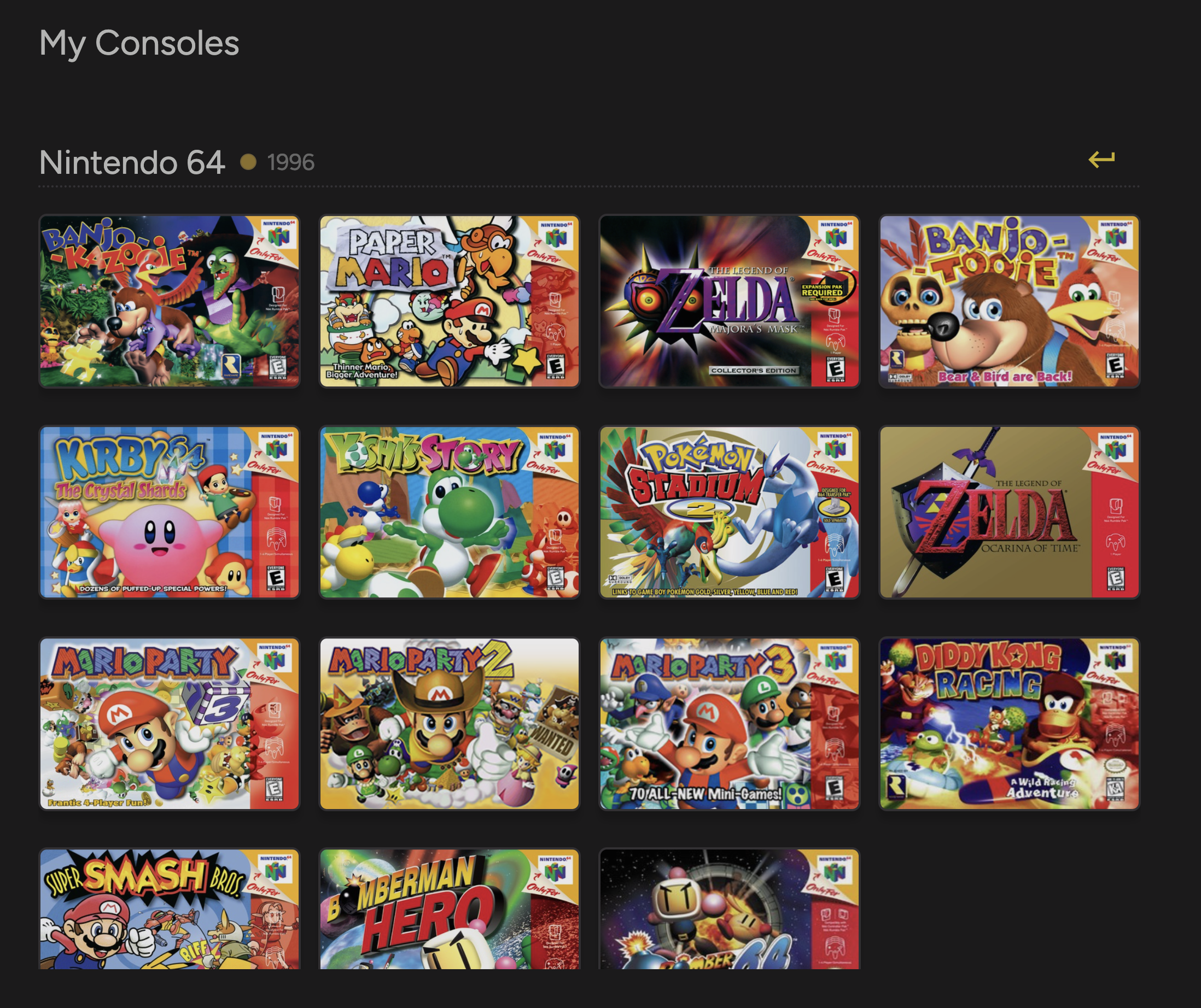 N64 collection